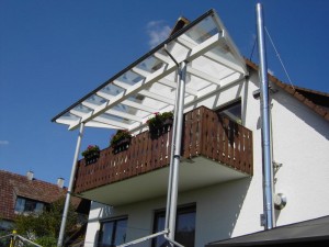 Balkonüberdachung